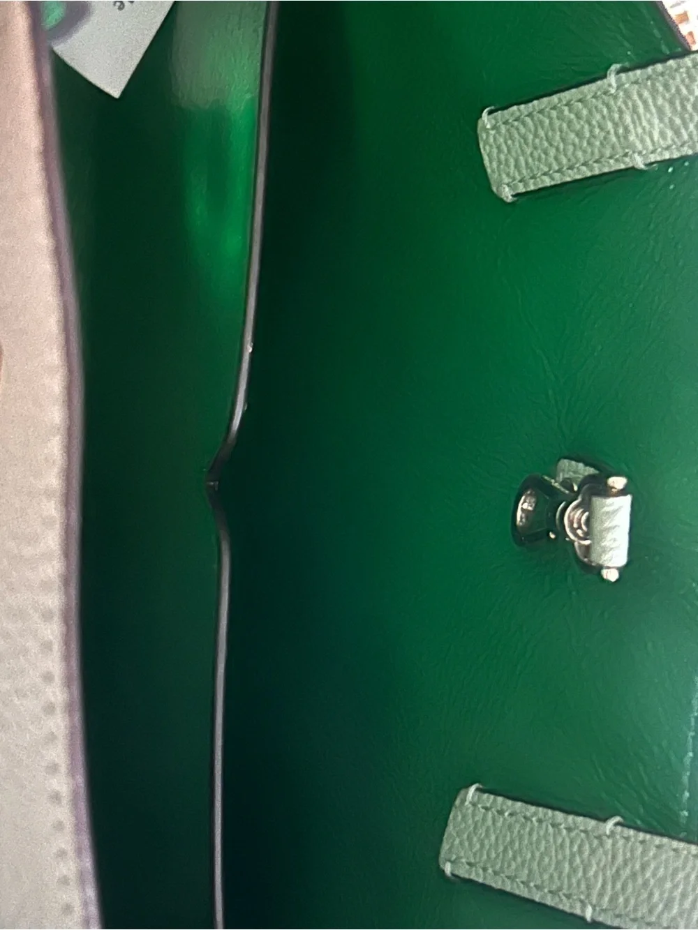 Kate Spade New York Sam Medium Satchel in the Light Pistachio
